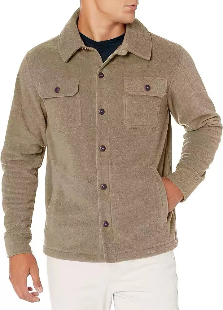 Heren Overhemd met Borstzakken – Stijlvol Button-Down Shirt van Katoen