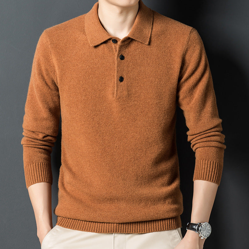 Polopullover heren – Stijlvolle en comfortabele trui van katoen voor casual gebruik
