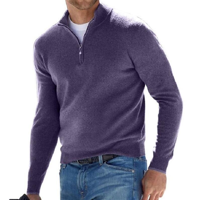 Pullover heren rits – Comfortabele trui met rits en moderne pasvorm