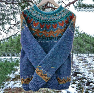Vintage gebreide trui heren – Ronde hals trui van zachte wol voor casual stijl