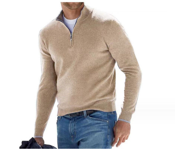 Pullover heren rits – Comfortabele trui met rits en moderne pasvorm