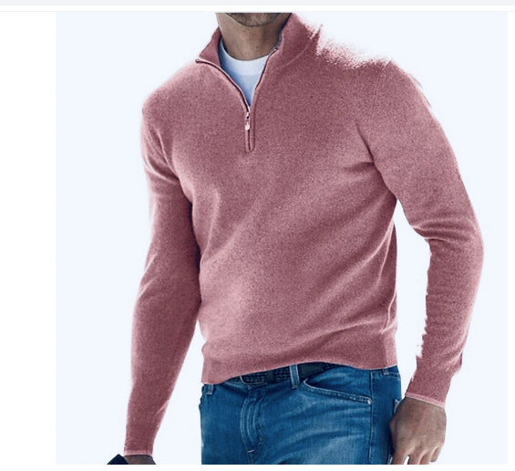 Pullover heren rits – Comfortabele trui met rits en moderne pasvorm
