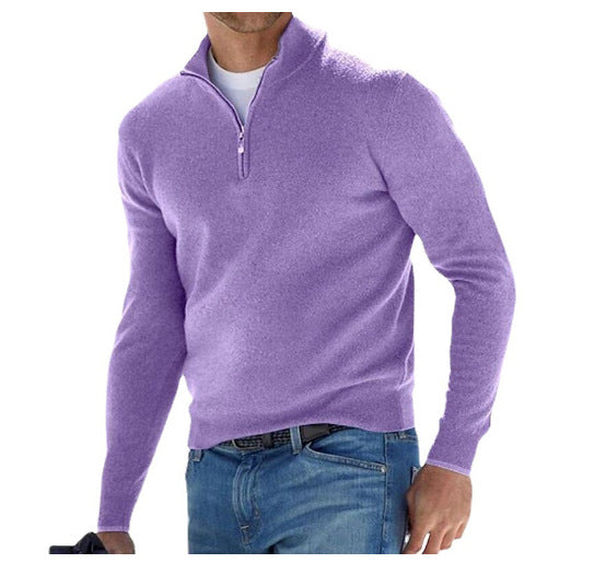Pullover heren rits – Comfortabele trui met rits en moderne pasvorm