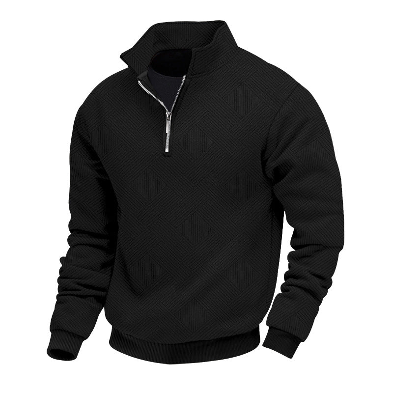Pullover heren – Elegante pullover met halve rits, comfortabel en stijlvol
