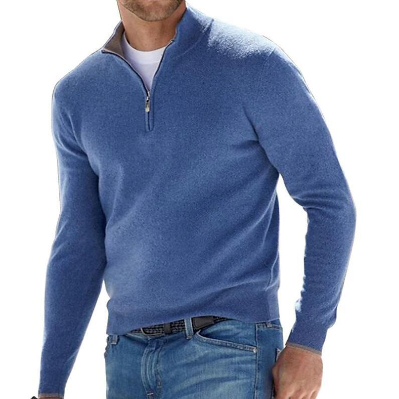 Pullover heren rits – Comfortabele trui met rits en moderne pasvorm