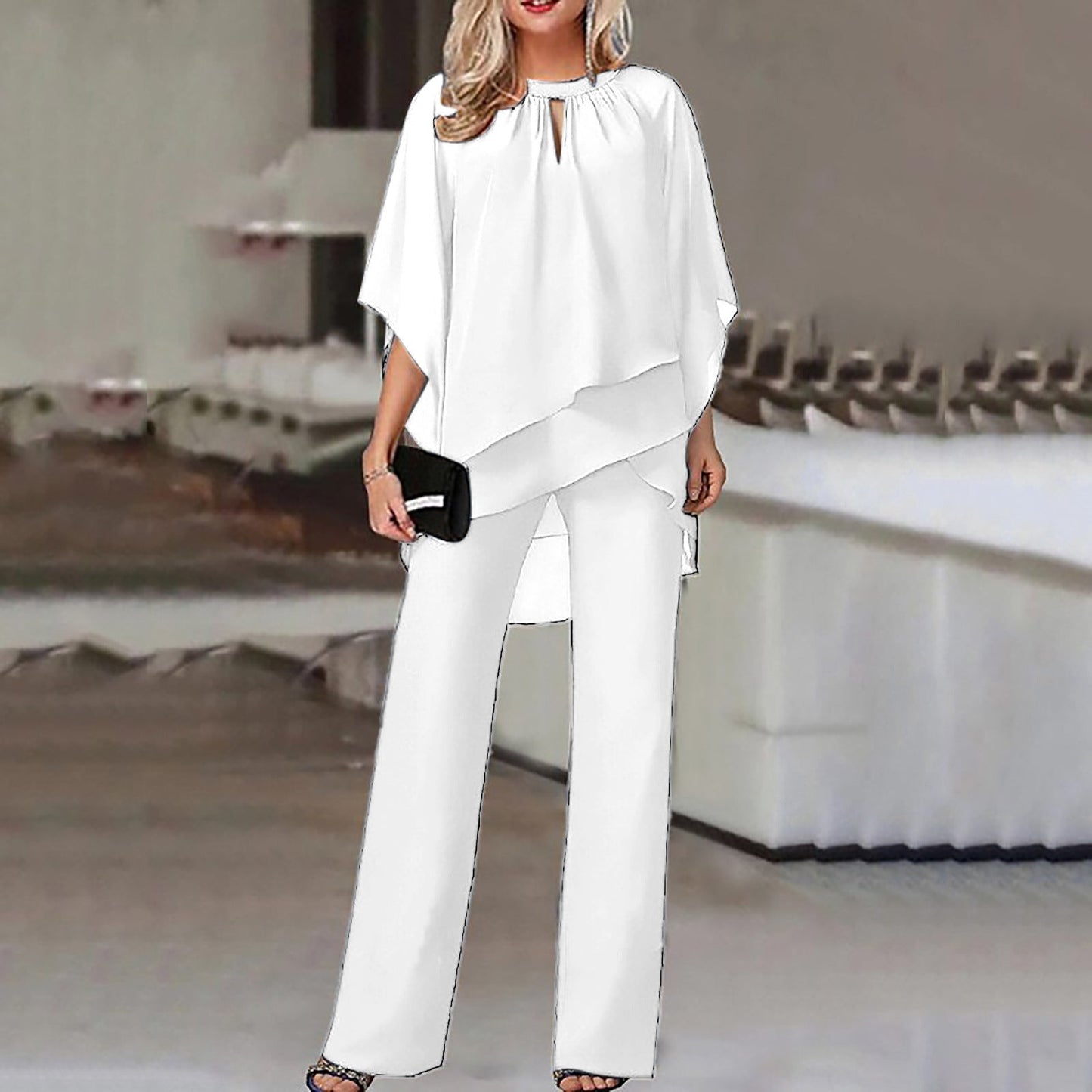 Elegante dames set – Chic en comfortabele outfit voor speciale gelegenheden