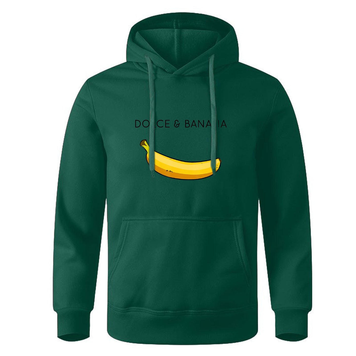 Hoodie heren – Bananenprint sweatshirt met comfortabele pasvorm en trendy design