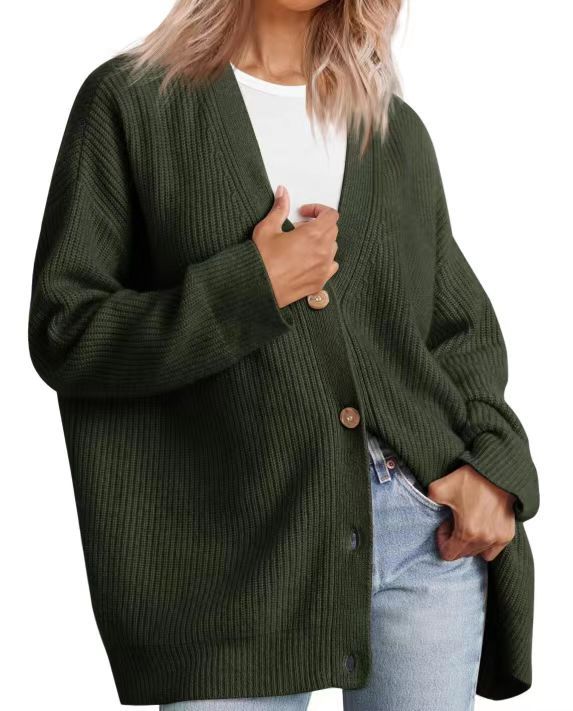Dames vest met knoopsluiting – Stijlvol gebreid vest voor dames, casual en elegant