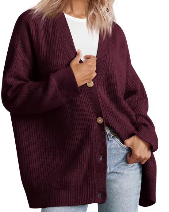 Dames vest met knoopsluiting – Stijlvol gebreid vest voor dames, casual en elegant
