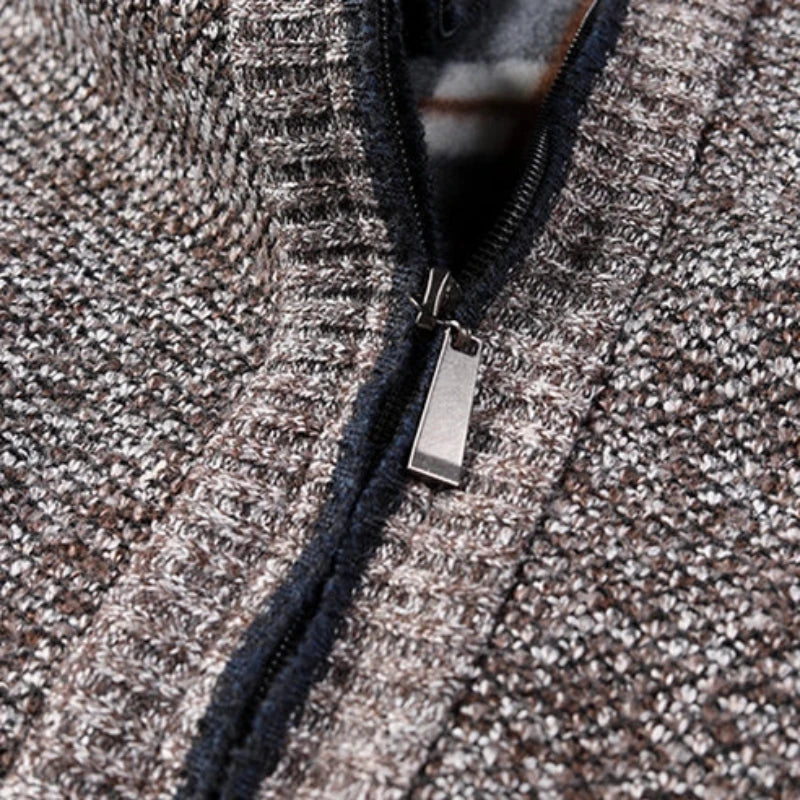 Heren gebreid vest met rits – Comfortabel en stijlvol vest voor elke gelegenheid