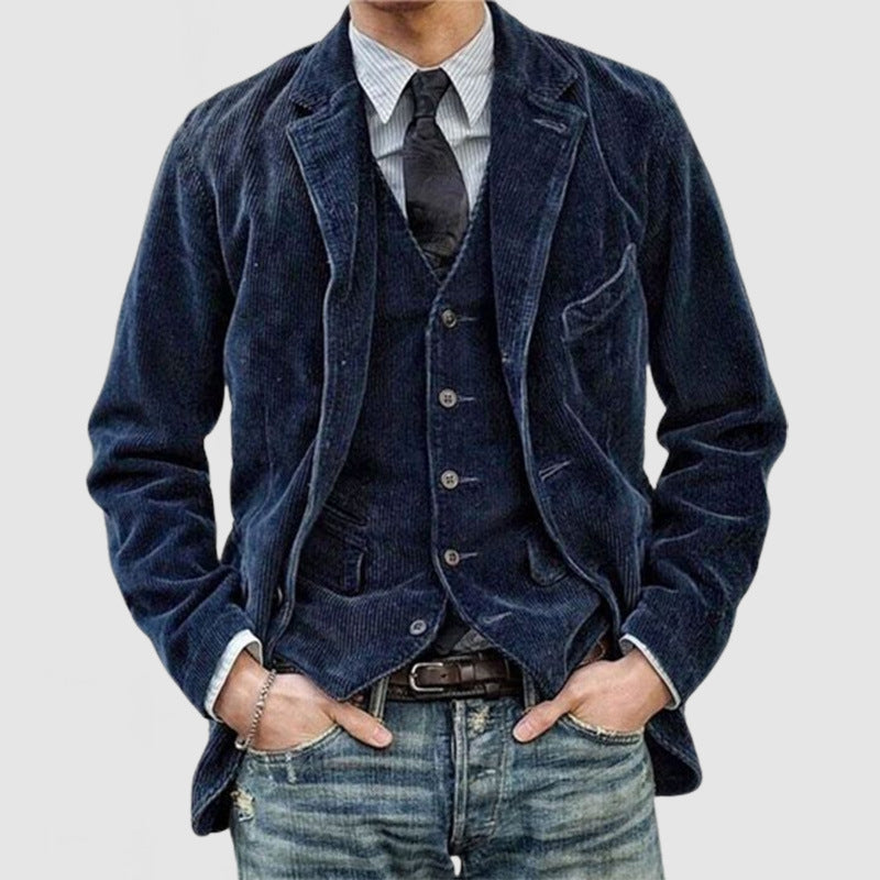 Blazer en Vest Set Heren – Stijlvolle Outfit voor Feest en Werk