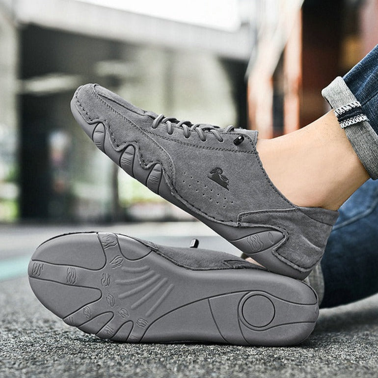 Comfortabele leren schoenen unisex – UltraFlex barefoot stijl voor dagelijks gebruik