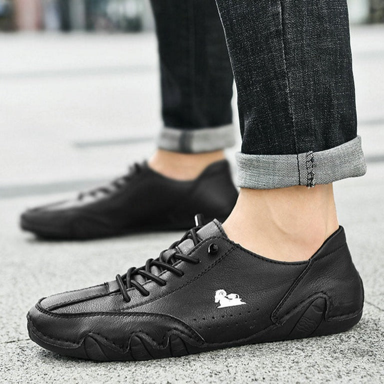 Comfortabele leren schoenen unisex – UltraFlex barefoot stijl voor dagelijks gebruik