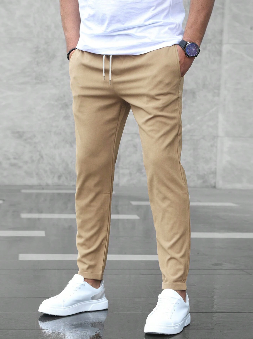 Heren Stretchbroek – Comfortabele en Elegante Broek voor Casual en Formele Gelegenheden