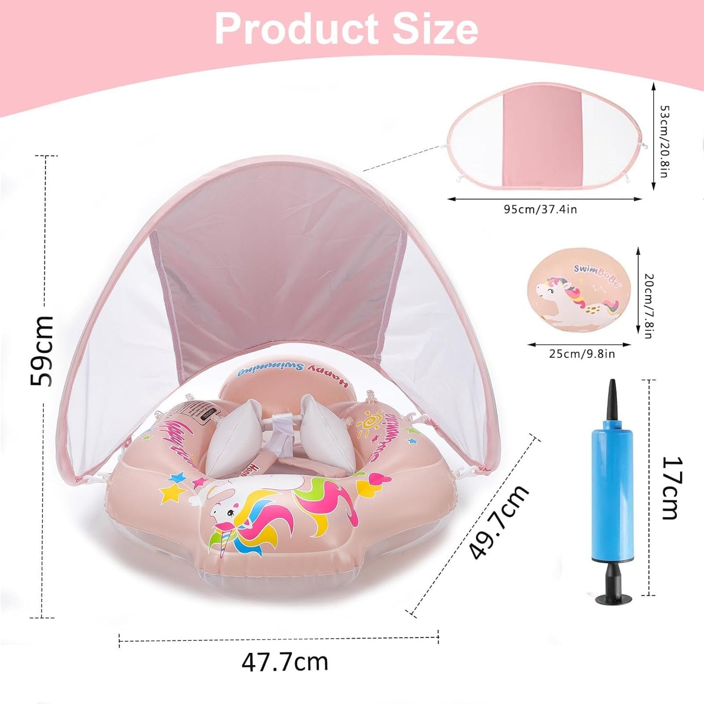 Opblaasbare Baby Zwemband Zwemring Peuter Bad Speelgoed