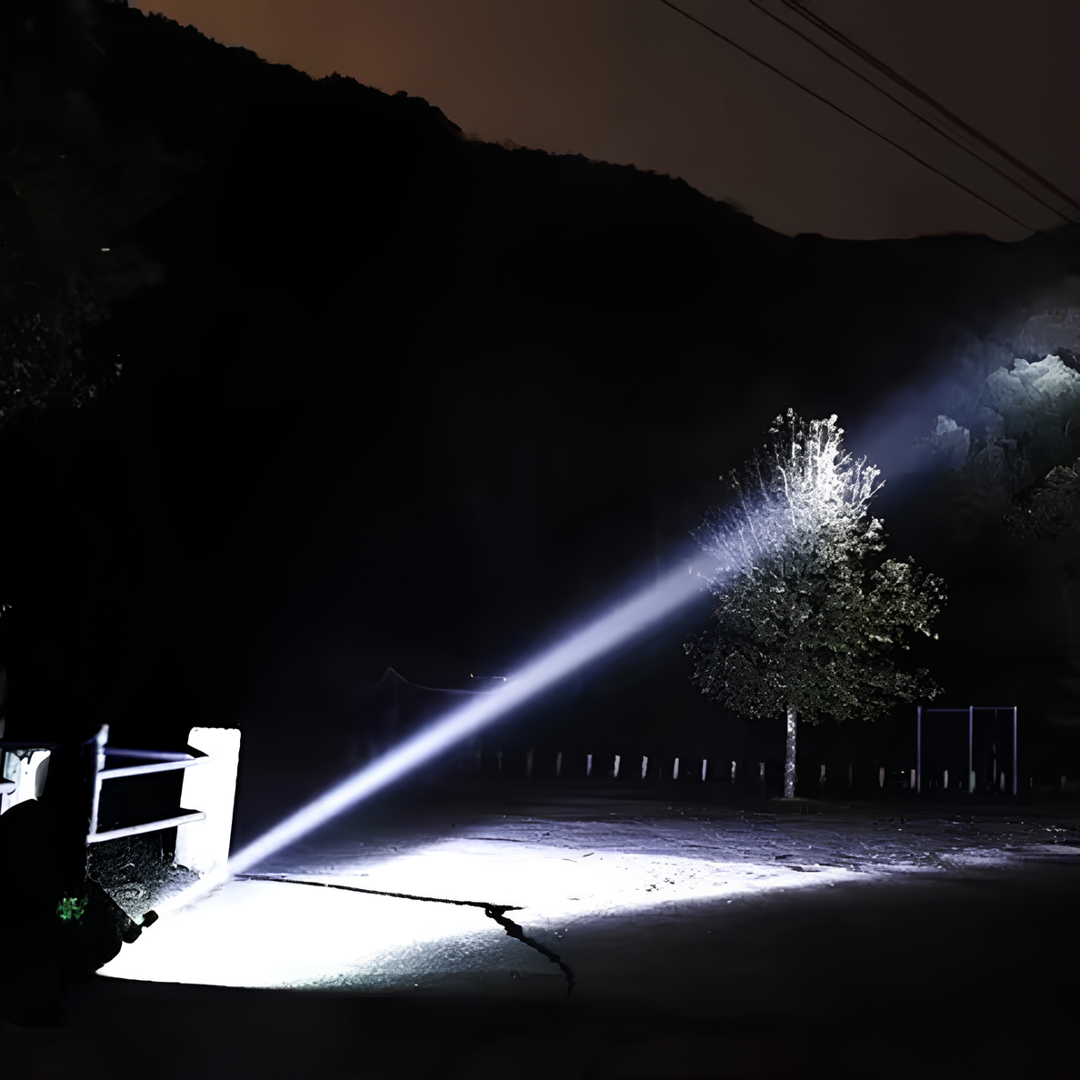 Oplaadbare LED Zaklamp Lange Bereikstraal
