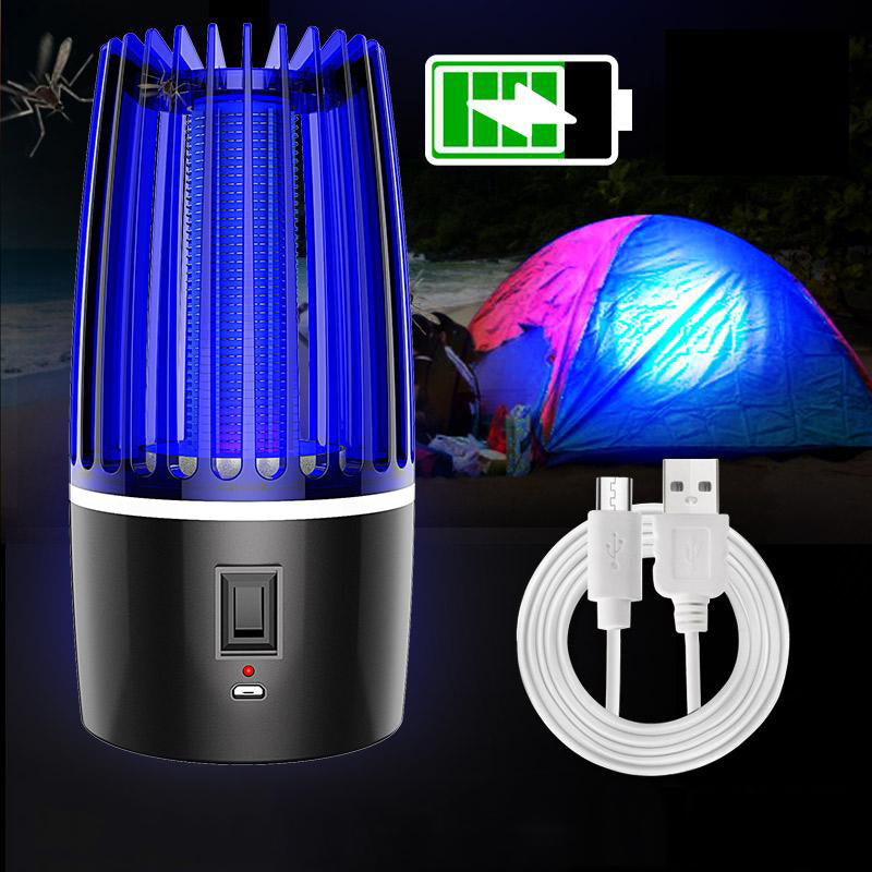 Oplaadbare muggenverdelger 2-in-1 met lampfunctie