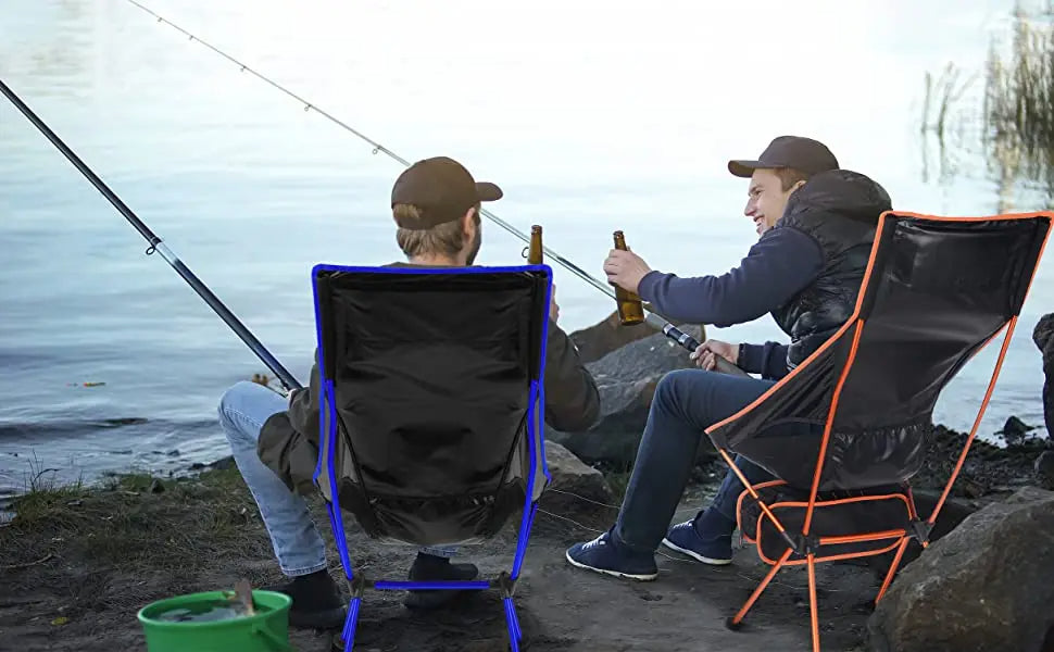 Opvouwbare Campingstoel Draagbare Stoel Buiten Visstoel Picknickstoel