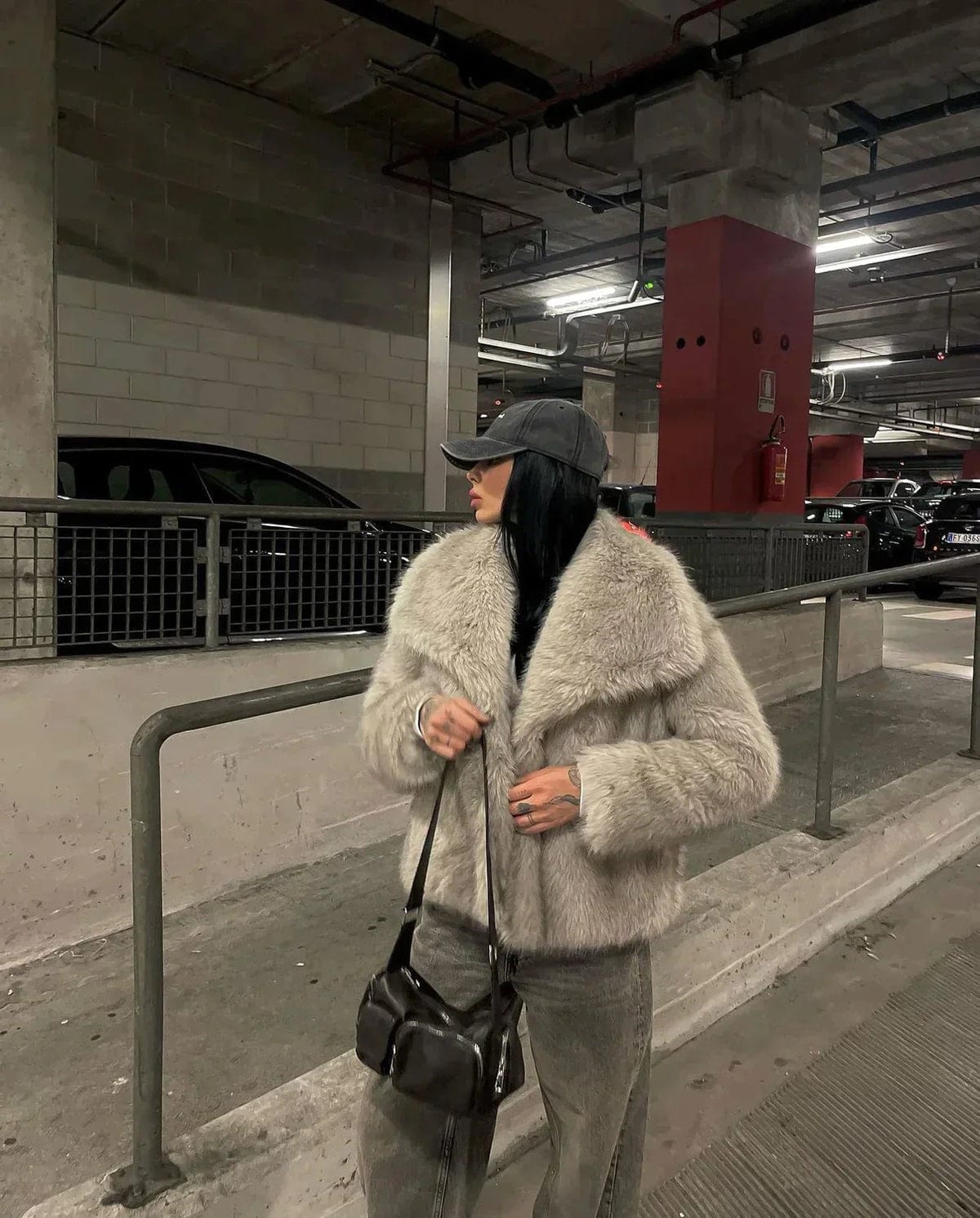 Dames Mantel Pluizig – Luxe Fleece Jasje voor Koude Dagen