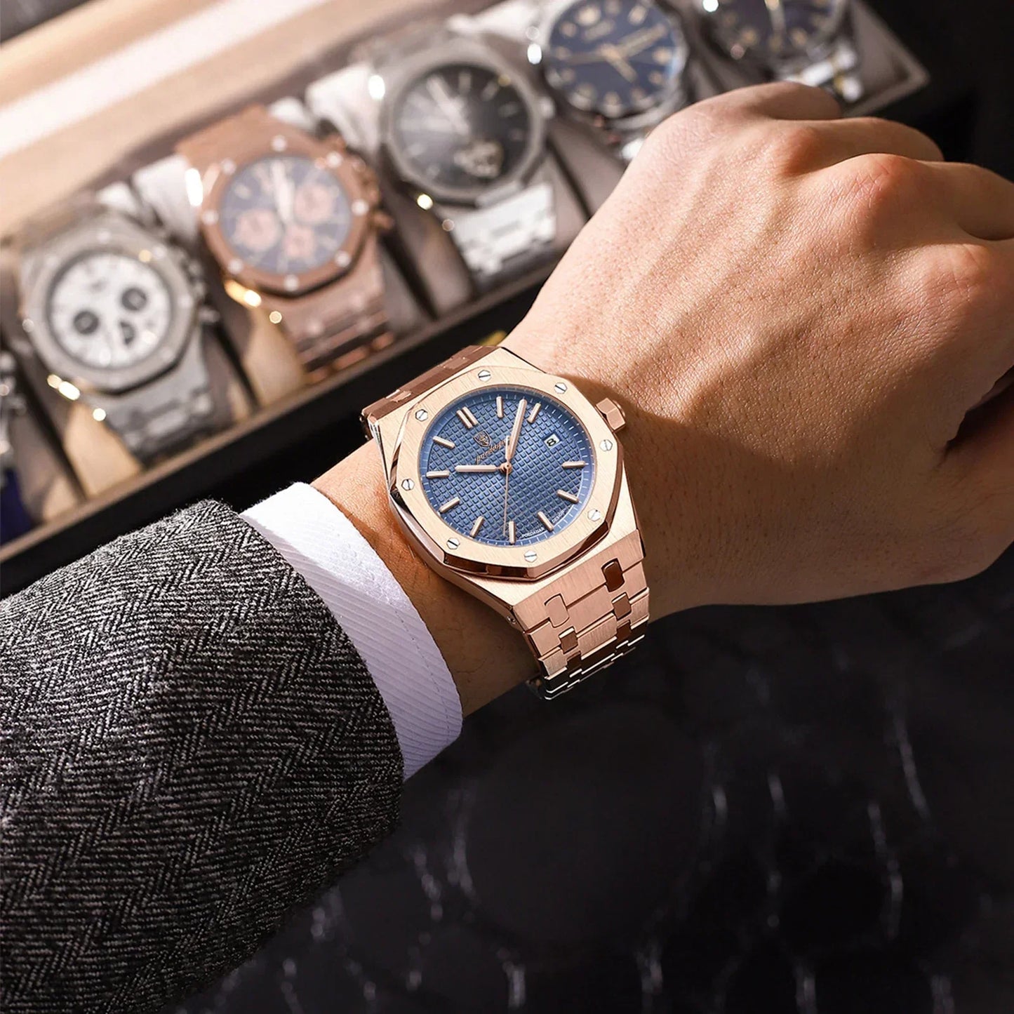 Herenhorloge Modern – Luxe en Comfortabel Design voor Dagelijks Gebruik