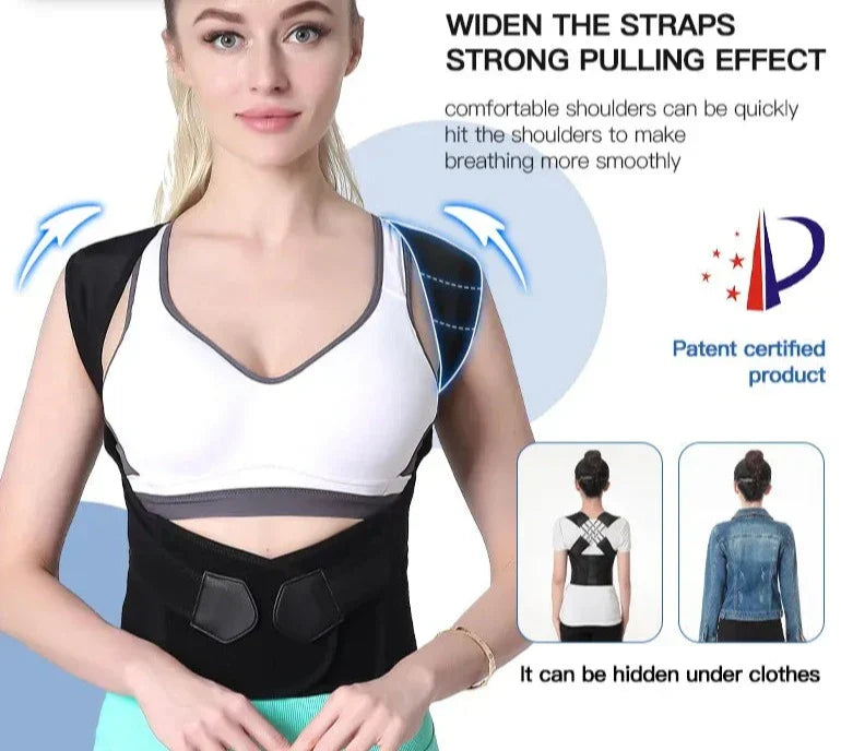 Posture Corrector Belt Rugsteun Beugel Wervelkolom Correctie