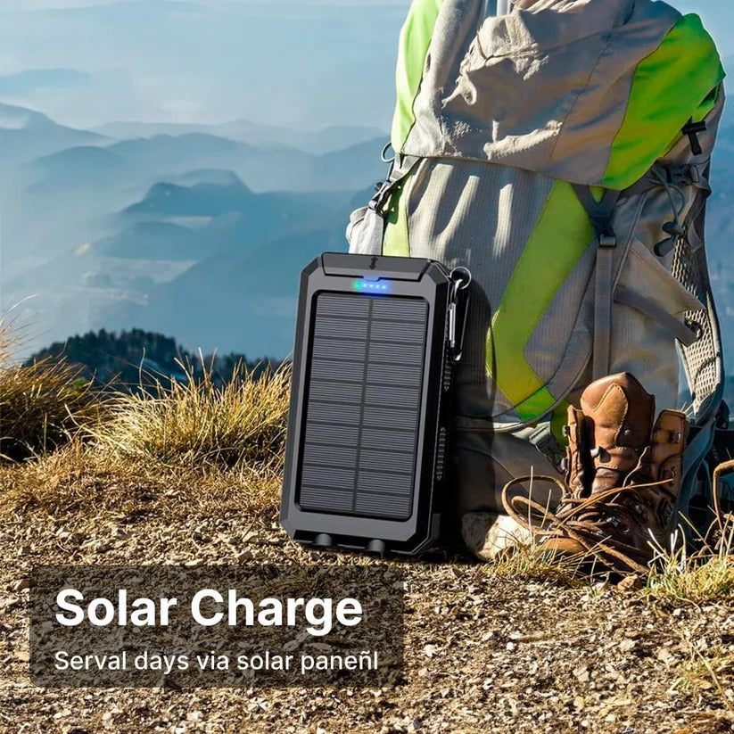 Powerbank 500000mAh Waterdicht Zonne-oplader Extern