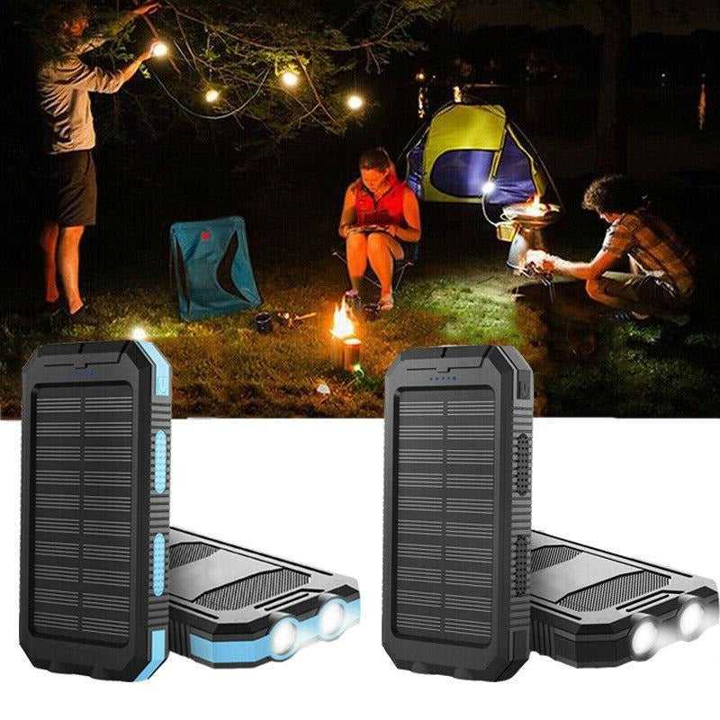 Powerbank 500000mAh Waterdicht Zonne-oplader Extern