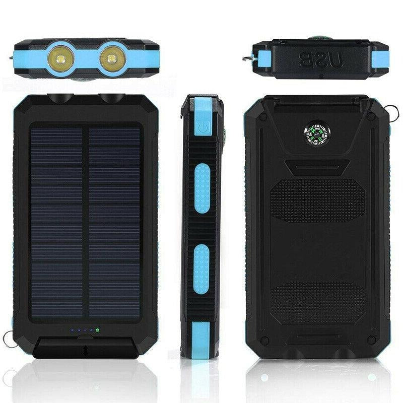 Powerbank 500000mAh Waterdicht Zonne-oplader Extern