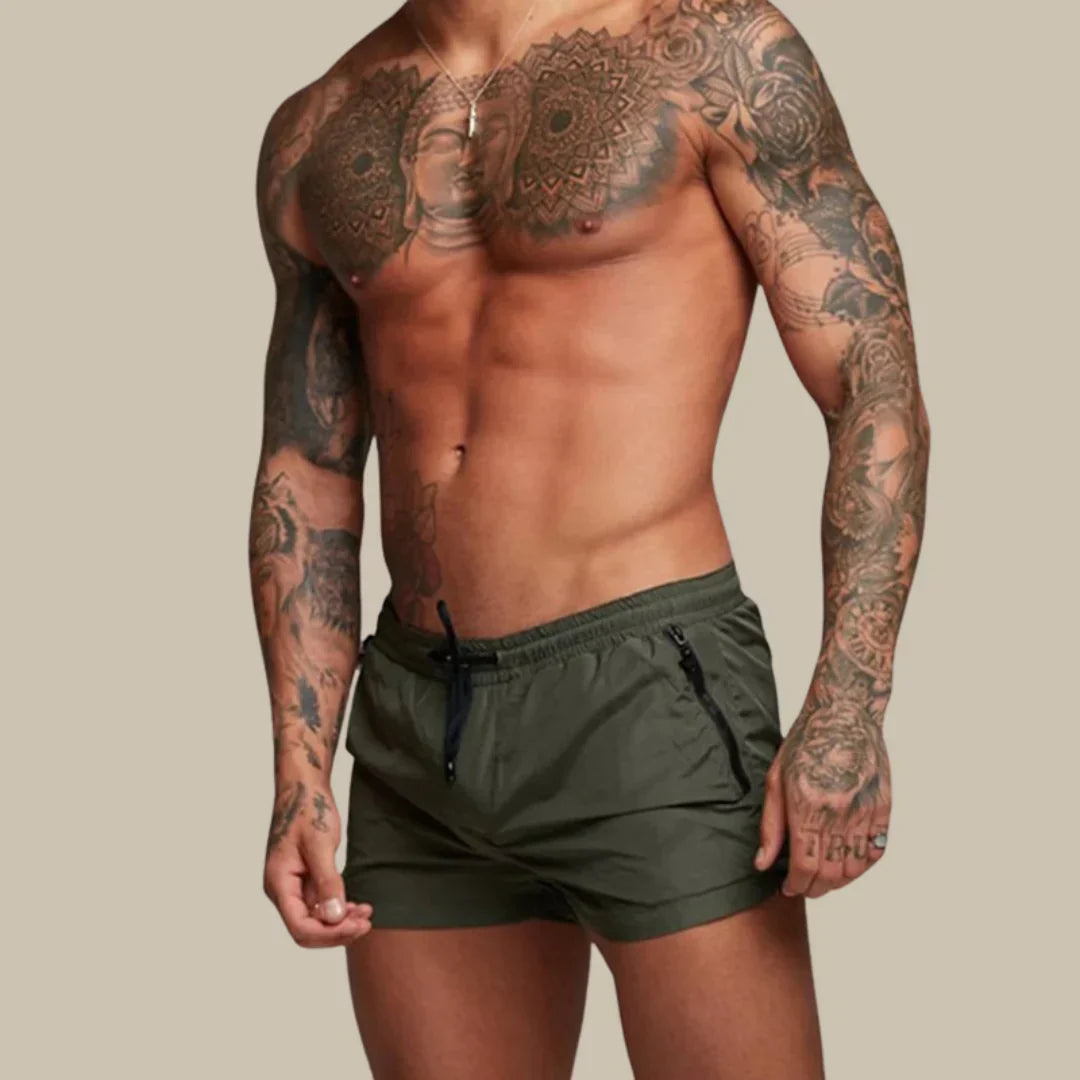 Badshort voor Mannen – Verlengbare en Sneldrogende Zwemshort voor Strand