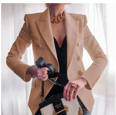 Blazer dames – Elegante blazer met slim fit en stijlvolle details voor werk