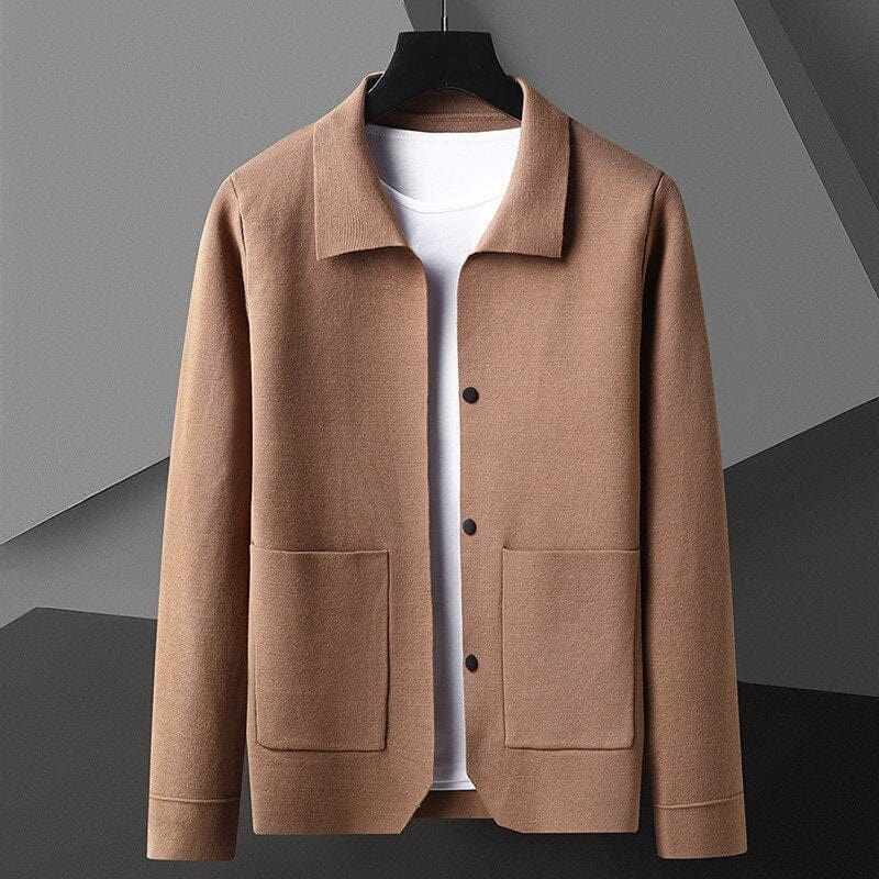 Heren Trui met Zakken – Comfortabele Trui voor Herfst en Winter, Casual Stijl
