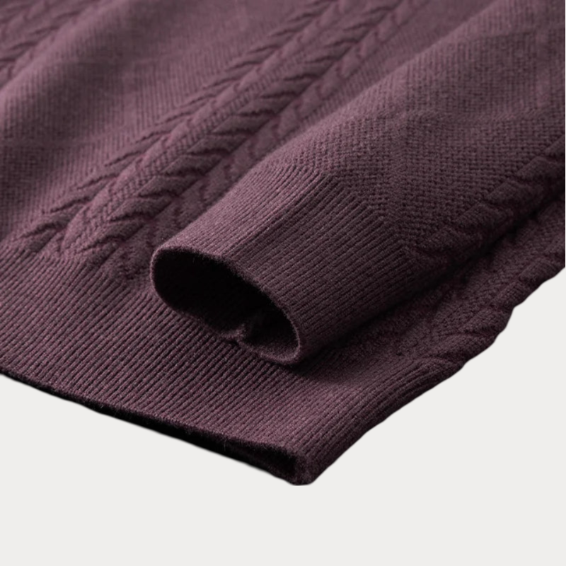 Heren Trui Ronde Hals – Comfortabele Gebreide Trui voor Herfst en Winter