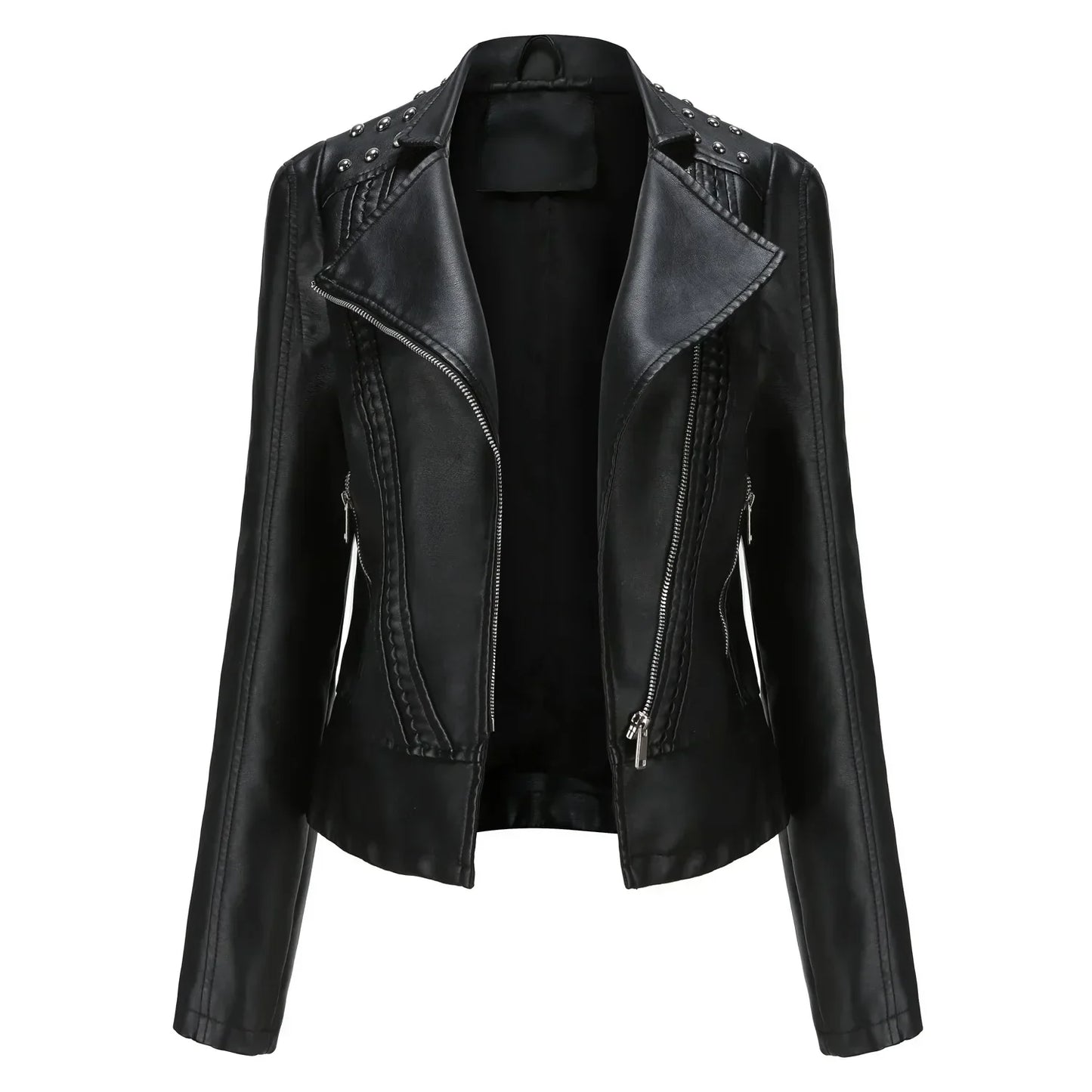 Leren Jas Dames – Elegante Damesjas van Echt Leer voor Herfst en Winter
