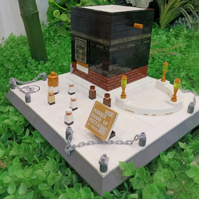 Kaaba Bouwstenen Speelset Moskee Constructie voor Kinderen