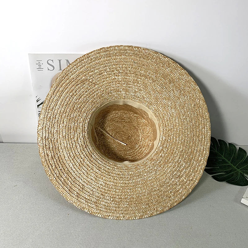 Hoed Rieten – Elegante zomerhoed voor dames met brede rand en stijlvol ontwerp