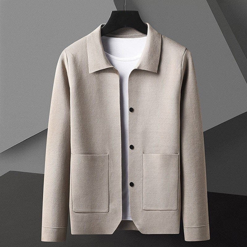 Heren Trui met Zakken – Comfortabele Trui voor Herfst en Winter, Casual Stijl