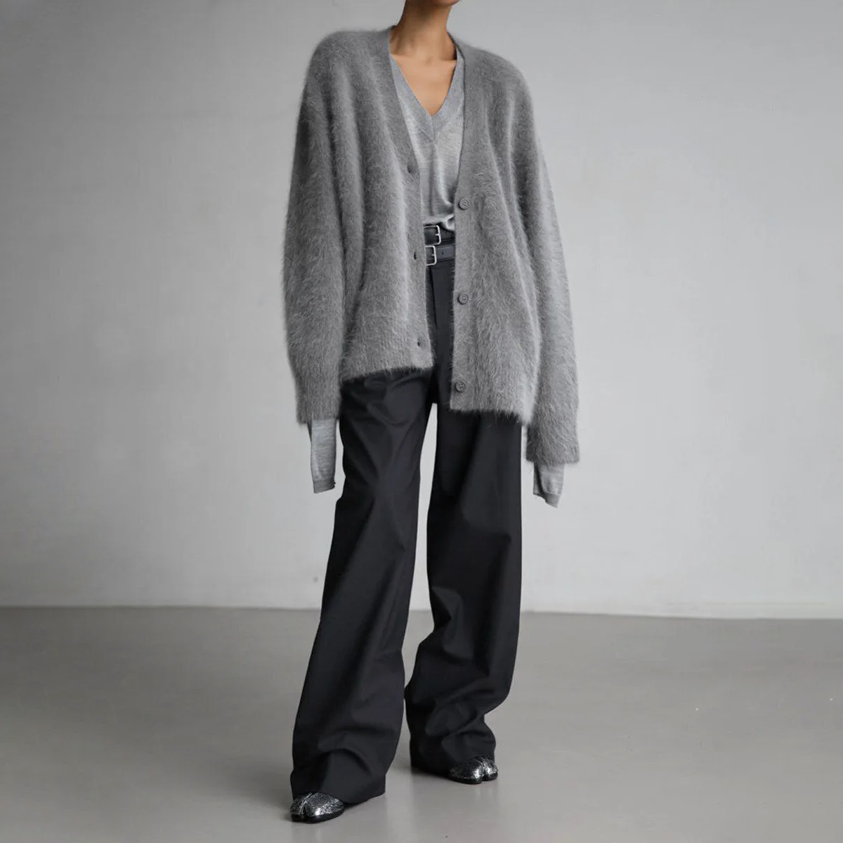 Dames Vest Elegante – Stijlvol Gebreid Vest voor Kantoor en Casual