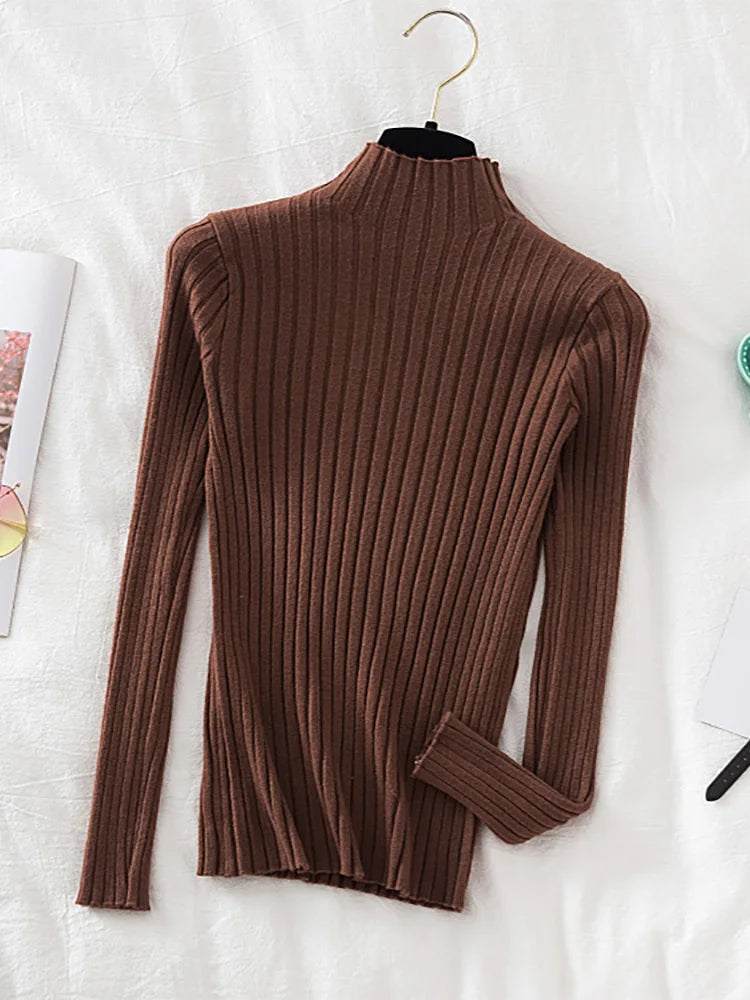 Geribbelde Trui Dames – Comfortabele en Stijlvolle Trui voor Herfst en Winter