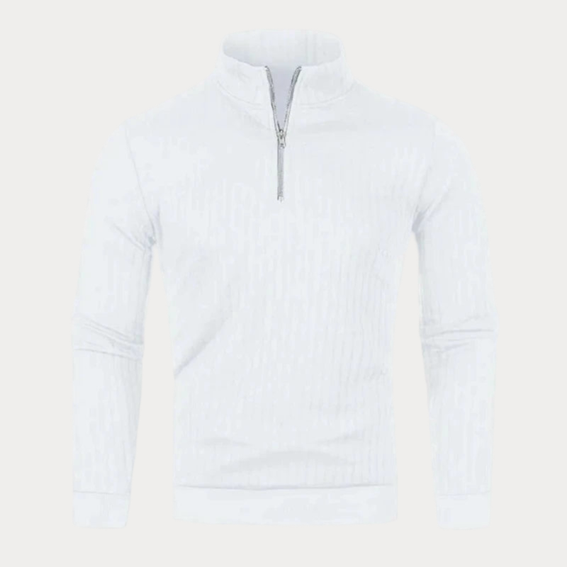 Half Zip Pullover heren – Comfortabele fleece trui voor casual en sportief