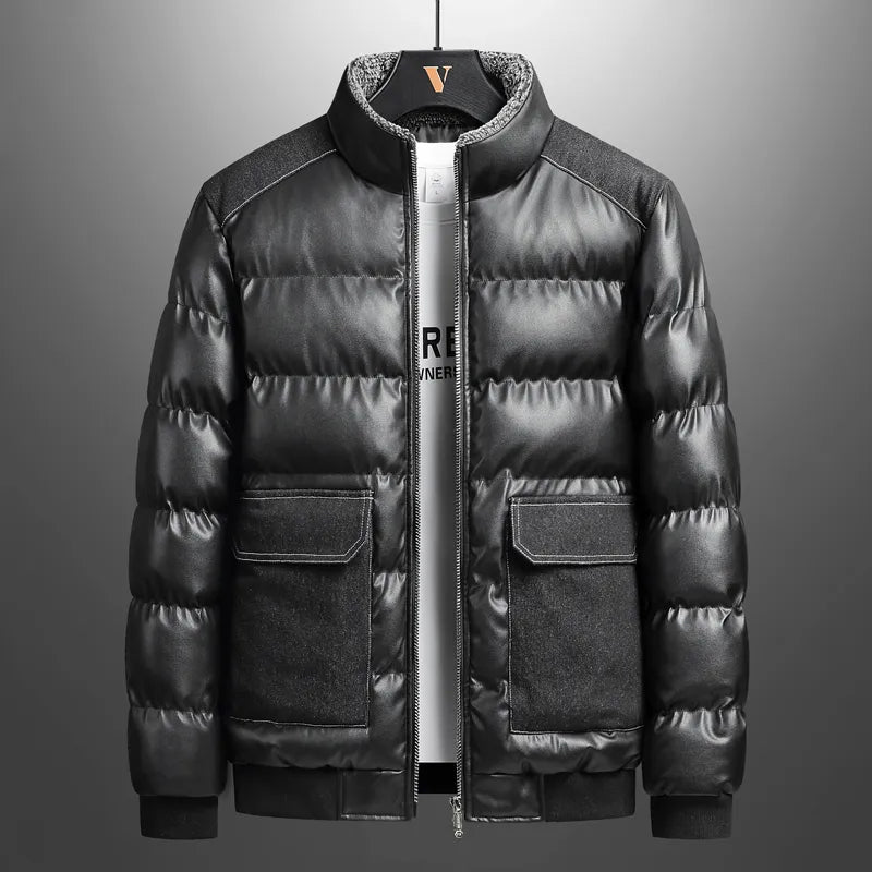 Winterjack voor heren – Gequilt jack met frontzakken, warm en stijlvol