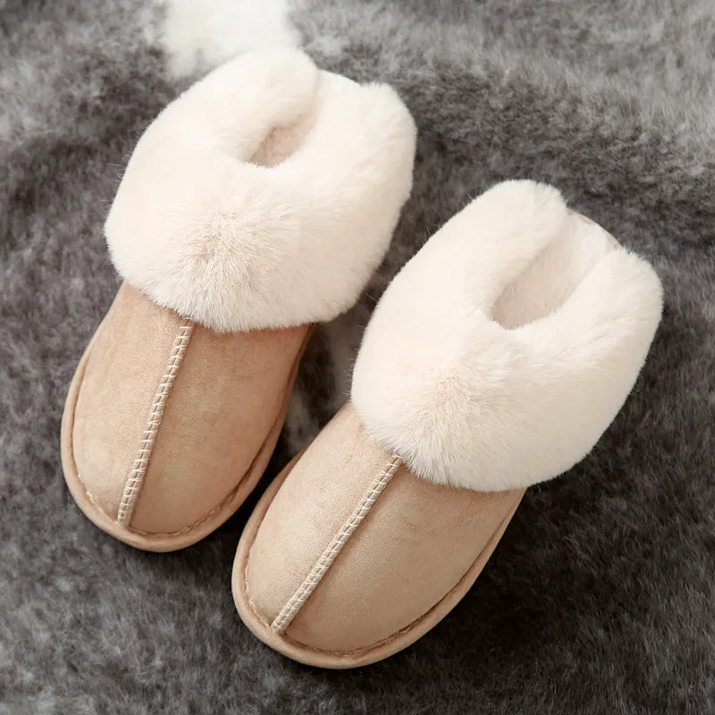 Zachte Huisschoenen Dames – Comfortabele Pantoffels voor Binnen en Relaxen