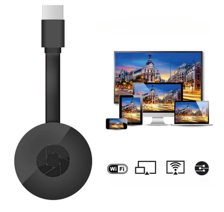 Draadloze Video Streamer Chromecast voor TV Streaming en Mirroren