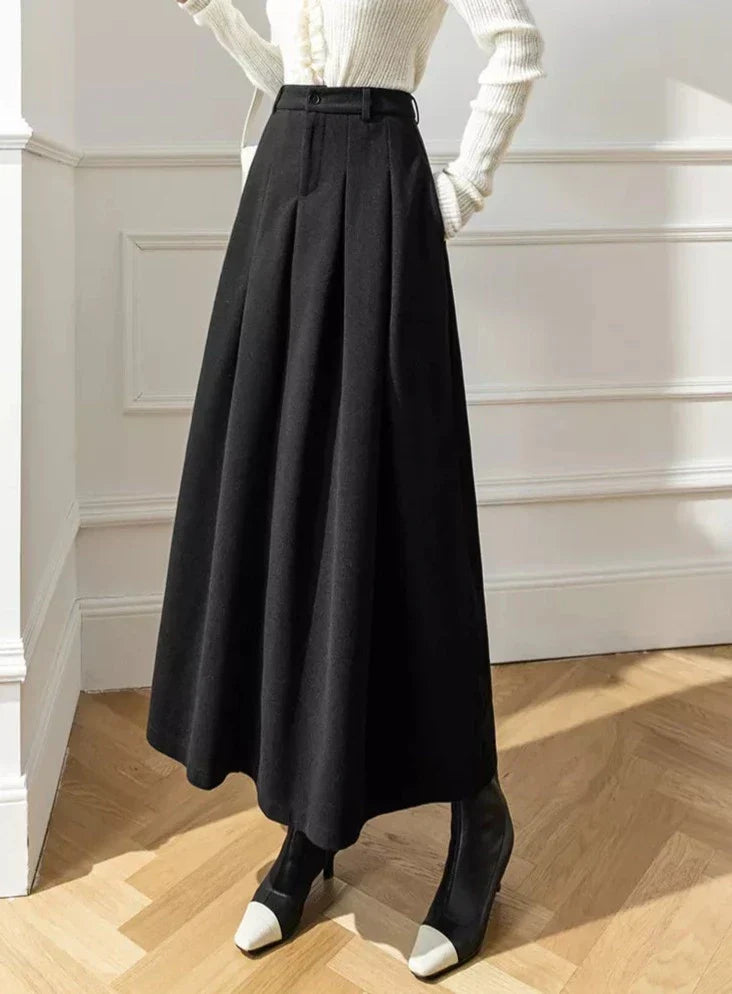 Vouwenrok dames – Elegante plissé rok van chiffon voor feest en casual gebruik