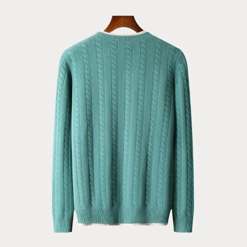 Heren Trui Ronde Hals – Comfortabele Gebreide Trui voor Casual en Sportief Gebruik