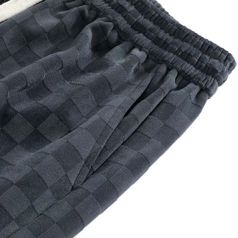 Joggingbroek Heren – Geruite Sportbroek van Katoen voor Comfortabel Gebruik