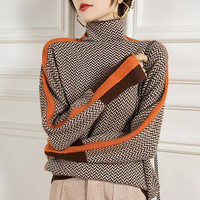 Dames Rollkragenpullover - Stijlvolle en Comfortabele Trui voor Herfst