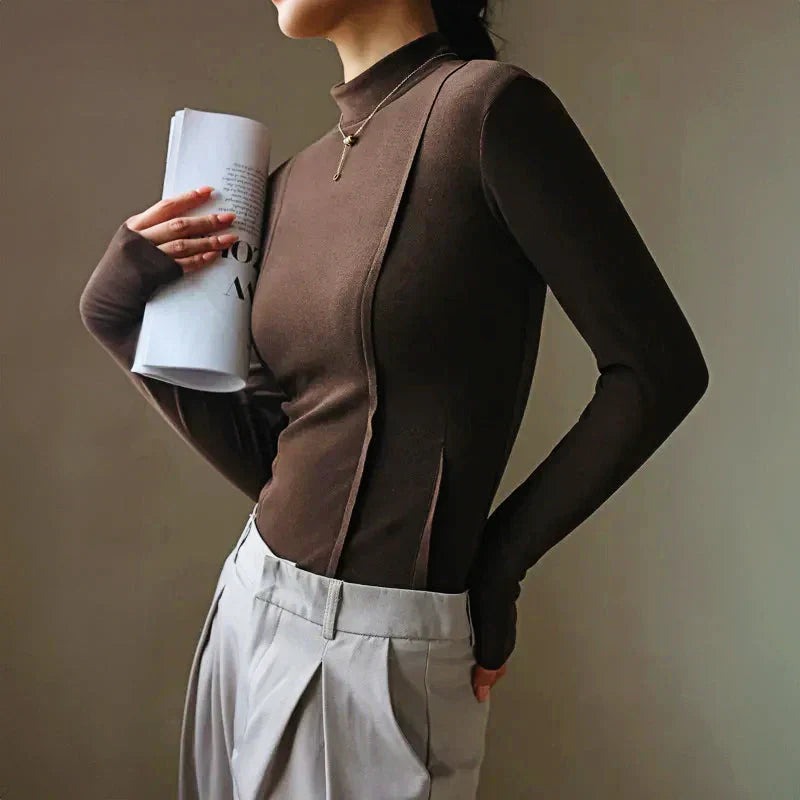 Dames Coltrui Langarm – Comfortabele en Stijlvolle Trui voor Herfst