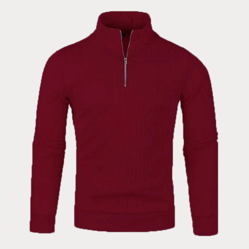 Half Zip Pullover heren – Comfortabele fleece trui voor casual en sportief