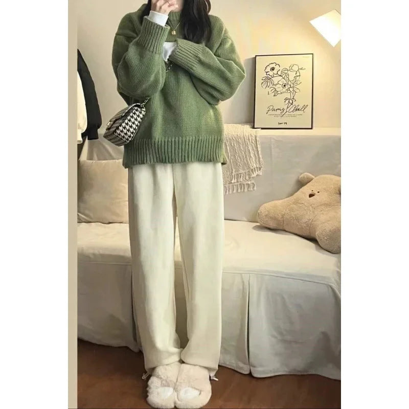 Sweatshirt Dames – Retro Sweatshirt van Katoen met Comfortabele Pasvorm