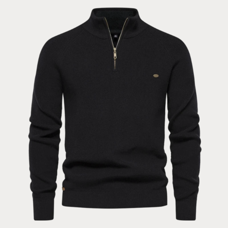 Heren-Pullover met Rits – Comfortabele en Stijlvolle Sweater voor Koude Dagen